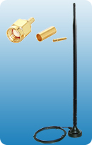 9dBi 小天線基座組 RP-SMA (2.4GHz) 