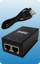 DC 15V POE 網路電源供應器