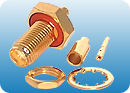 SMA FEMALE BULKHEAD WITH ORING 