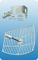 27dBi 網狀拋物面天線 (5.8GHz GRID Antenna)